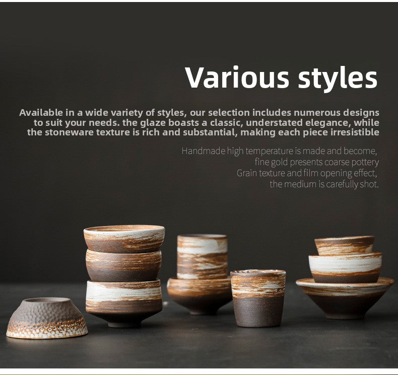 Orii Wabi-Sabi Stoneware Master Tasting Cup