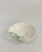 Orii Verdant Ripple Bowl — Handcrafted Ceramic Bowl in Wabi-Sabi Style