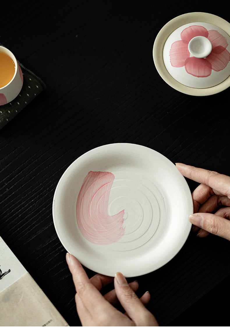 Orii Serene Powder-Glazed Tea Tray