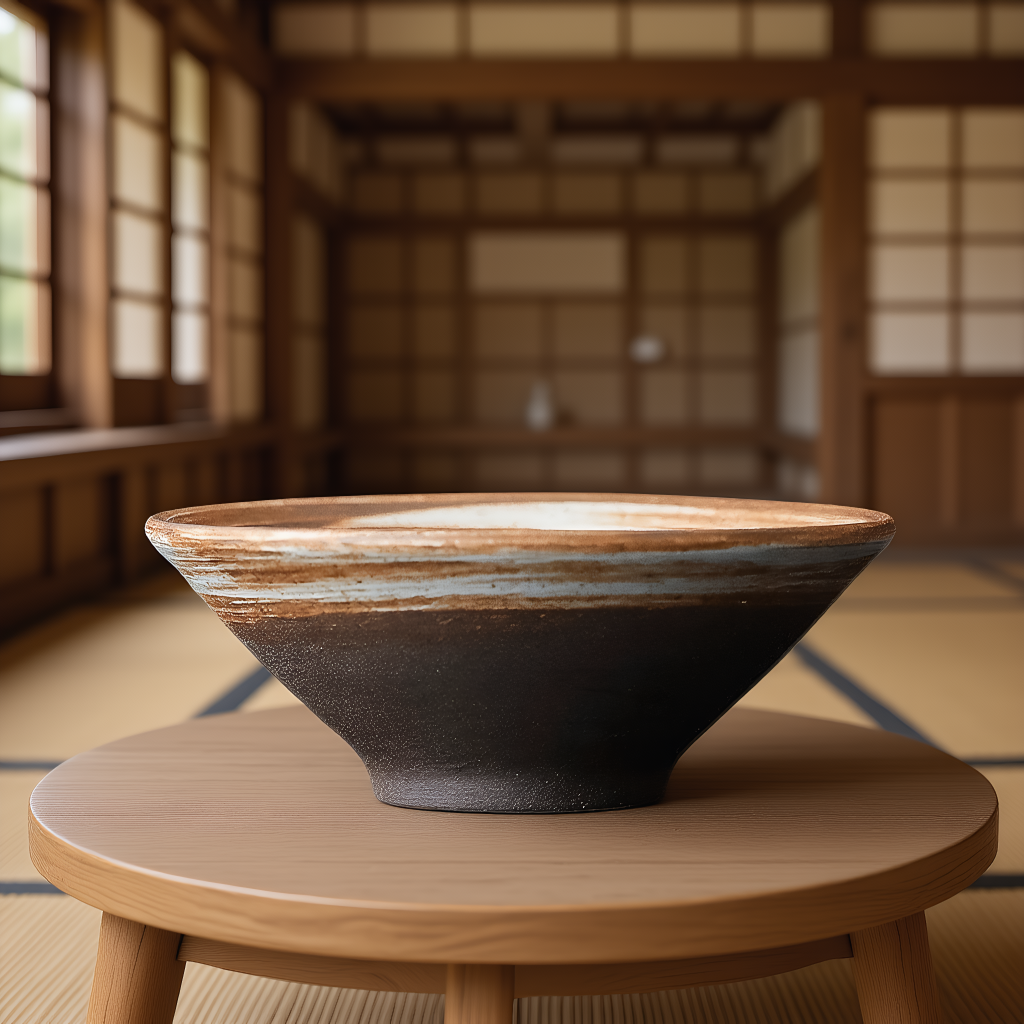 Orii Wabi-Sabi Stoneware Master Tasting Cup - Wide-Mouth Cup