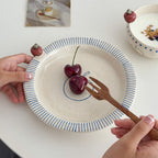 Orii Apple Hand-Painted Stoneware Bowl – Cereal & Yogurt