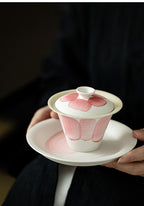 Orii Serene Powder-Glazed Tea Tray