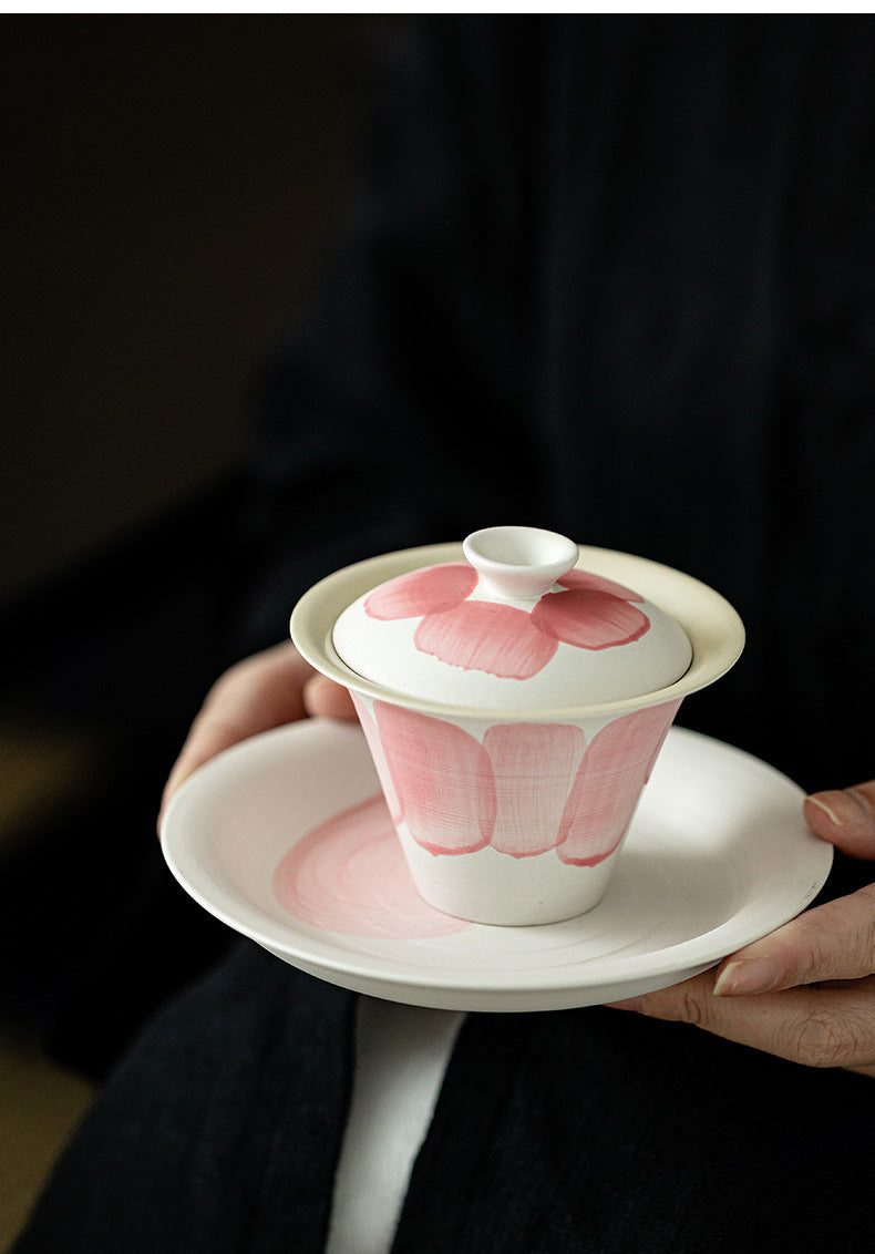 Orii Serene Powder-Glazed Tea Tray