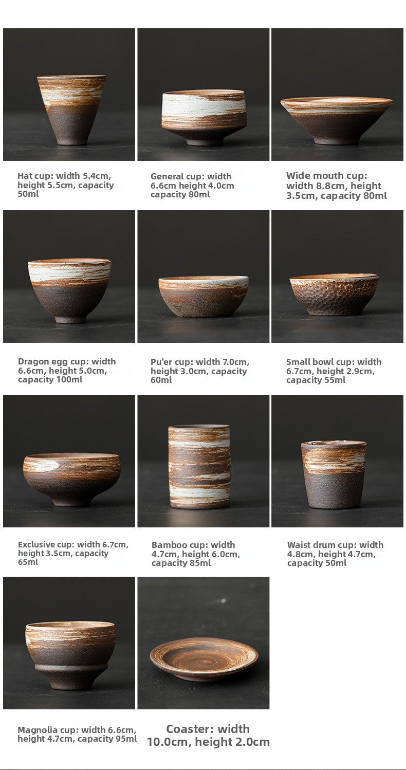 Orii Wabi-Sabi Stoneware Master Tasting Cup